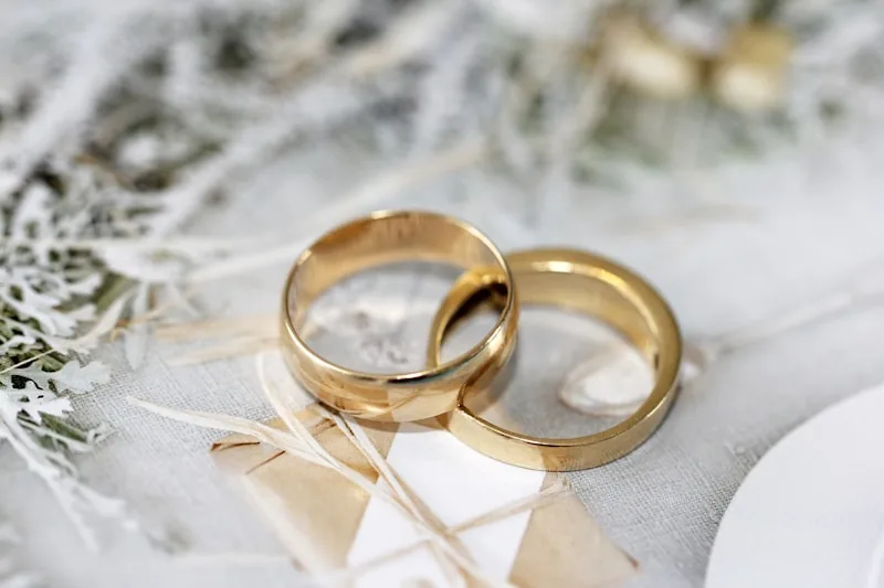 Wedding rings detail shot – Sydney documentary wedding photographer